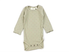Lil Atelier moss gray floral body